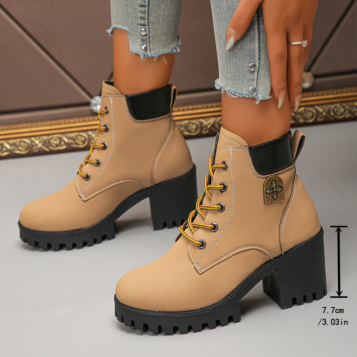 Vintage Inspired Orthopedic Boots