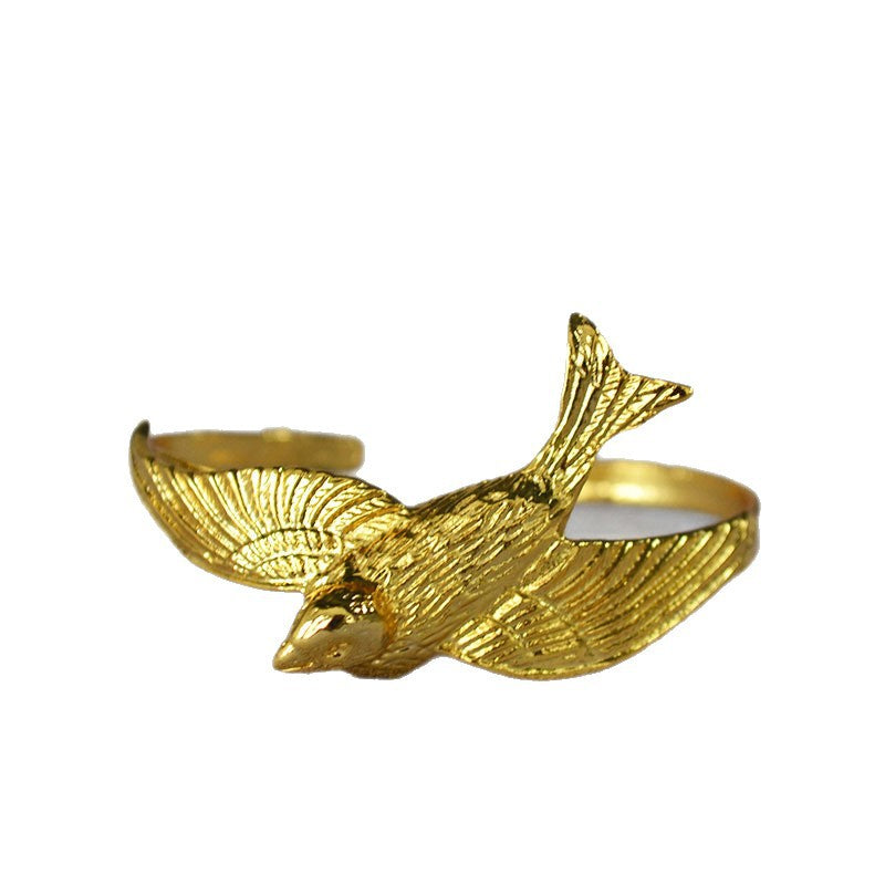 Delicate Artisan Gold Bracelet