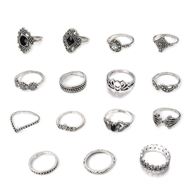 Beautiful Silver Set with Unique Style