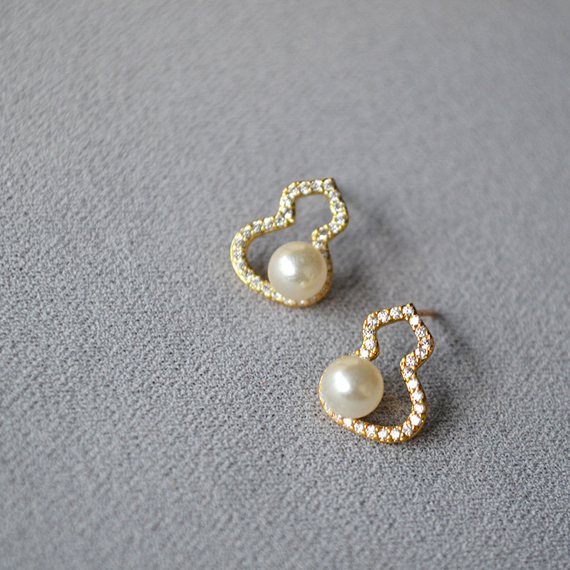 Vintage Handmade Silver Earring