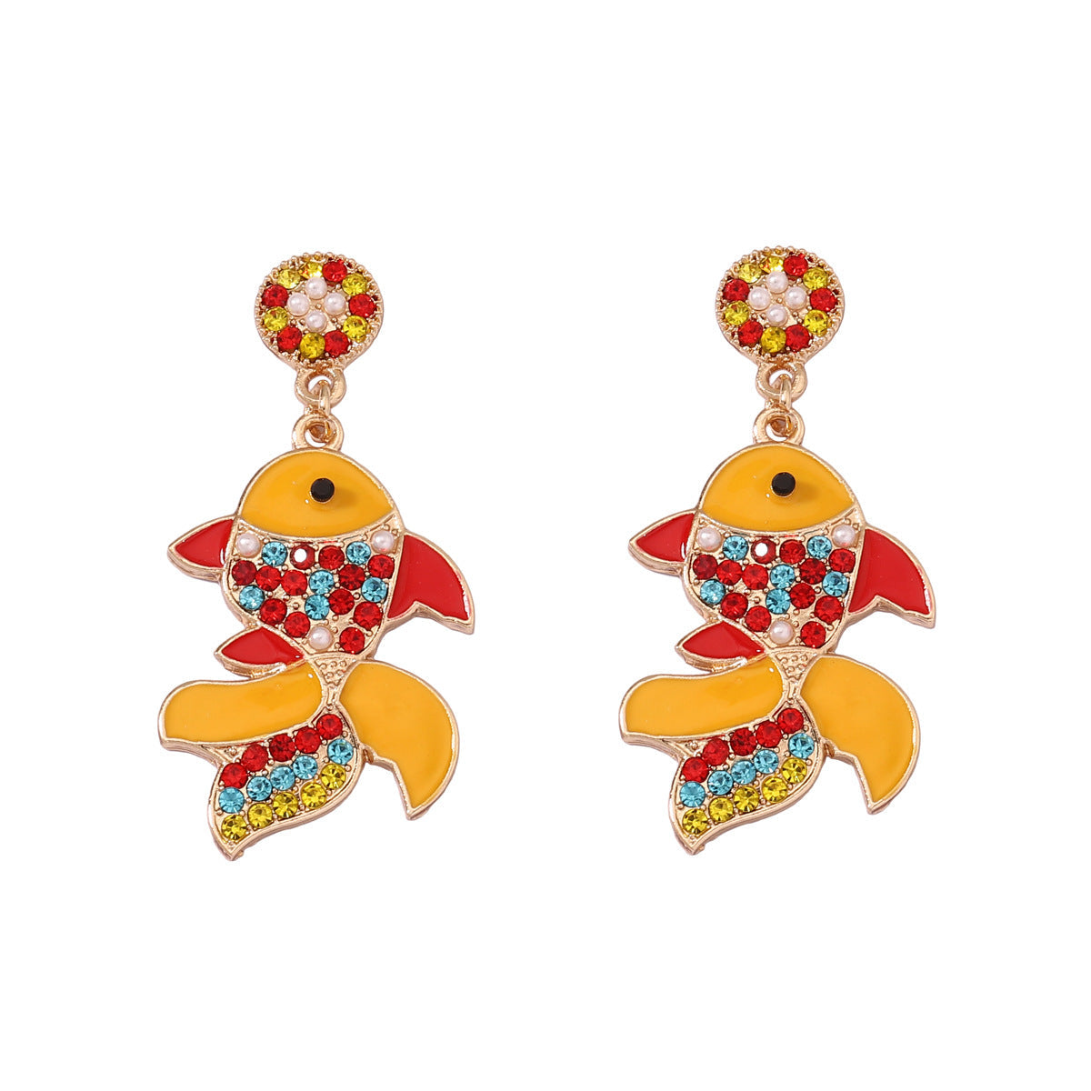Romantic Gold Earring for Special Moments
