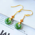 Delicate Artisan Gold Earring