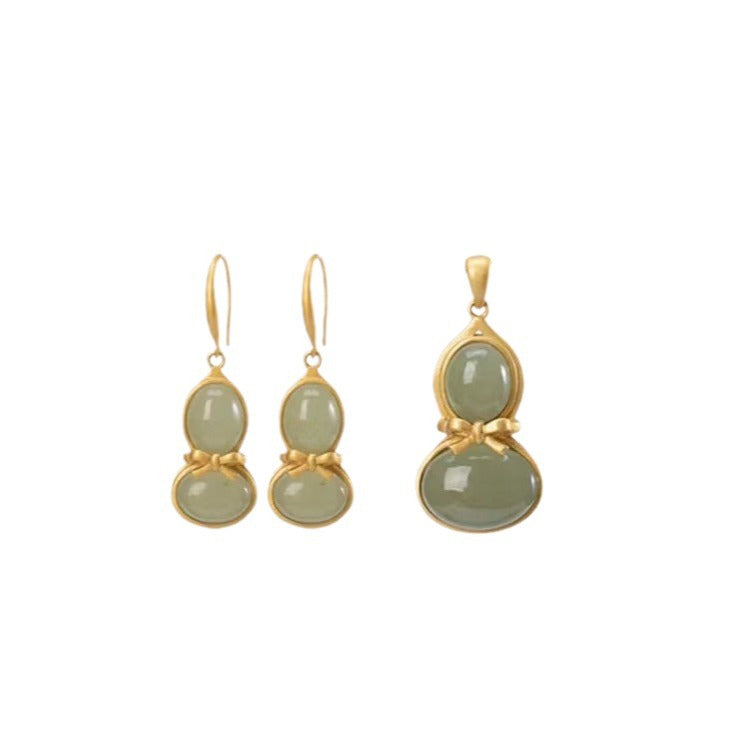 Delicate Artisan Gold Earring