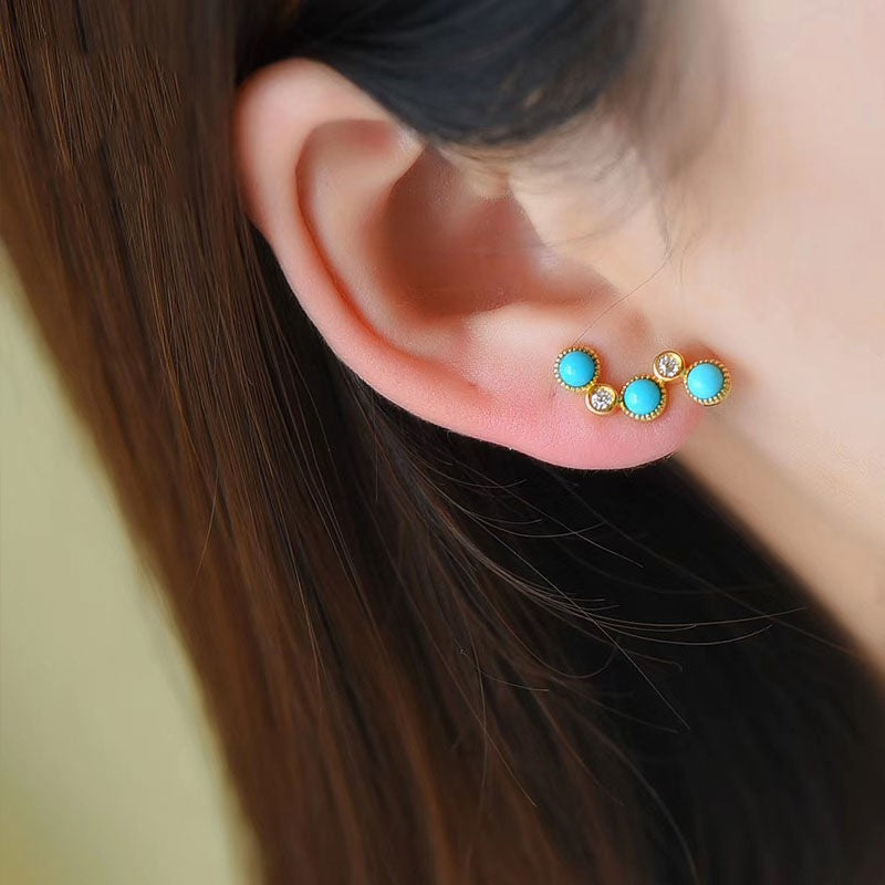 Beautiful Silver Earring with Unique Style