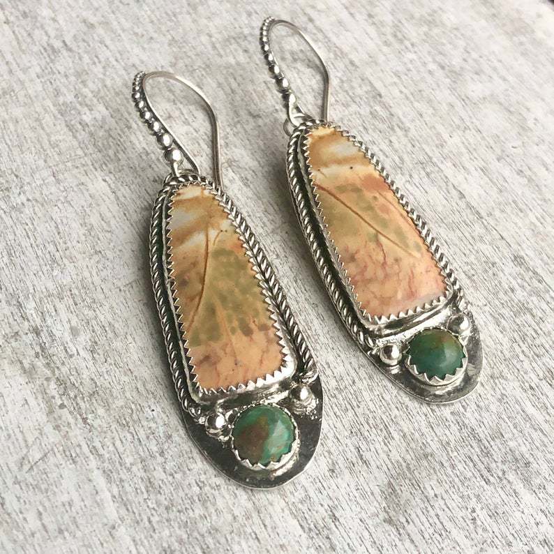 Delicate Artisan Silver Earring