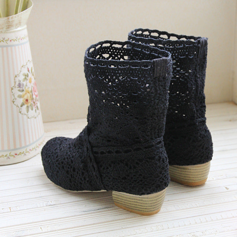 Chic Orthopedic Boots with Unique Design