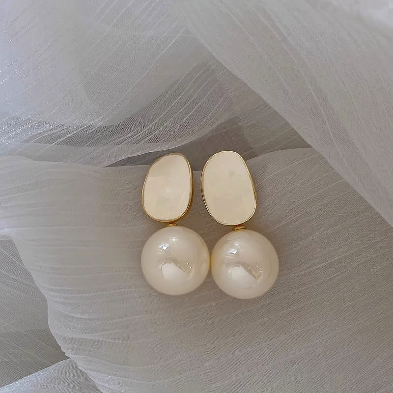 Vintage Handmade Pearl Earring
