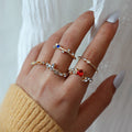 Beautiful Gold Set with Unique Style