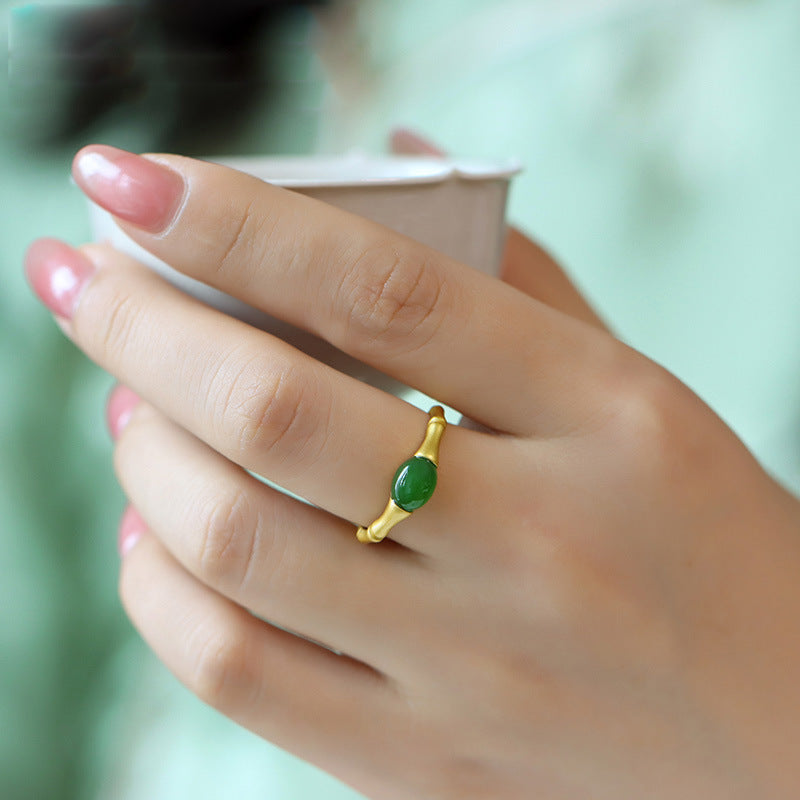 Delicate Artisan Silver Ring