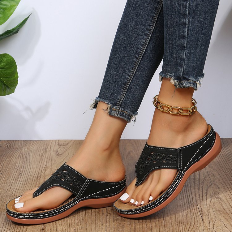 Classic Orthopedic Sandals with Timeless Style