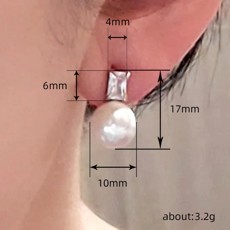 Romantic Pearl Earring for Special Moments