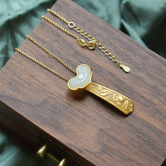 Delicate Artisan Gold Necklace