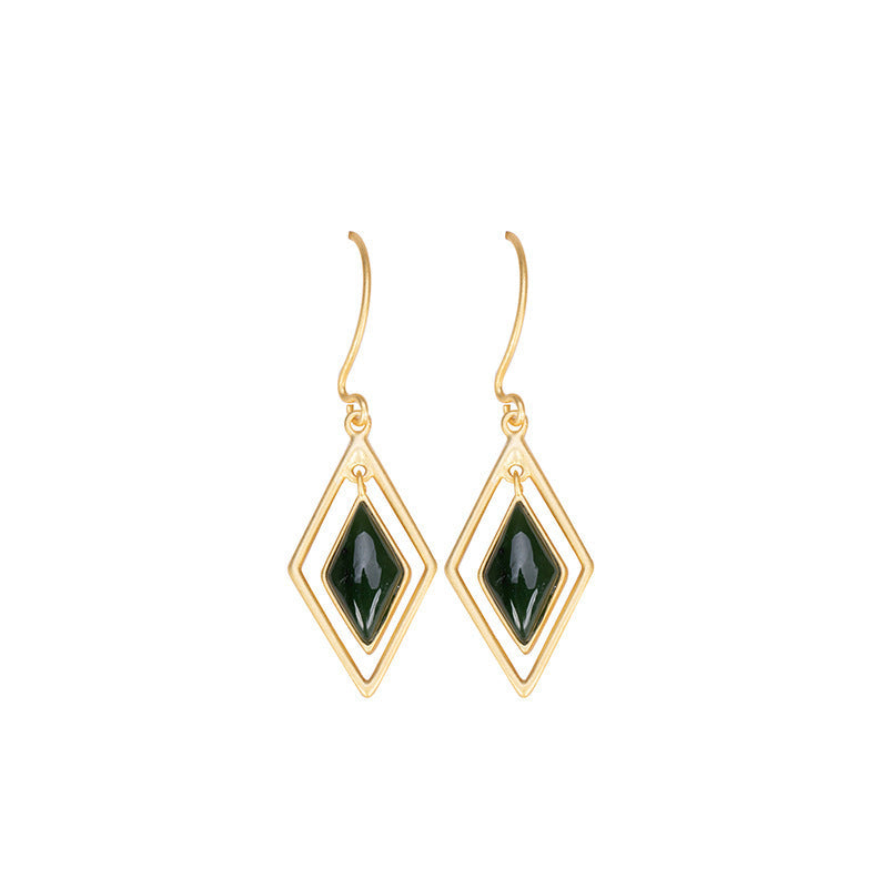 Delicate Artisan Gold Earring