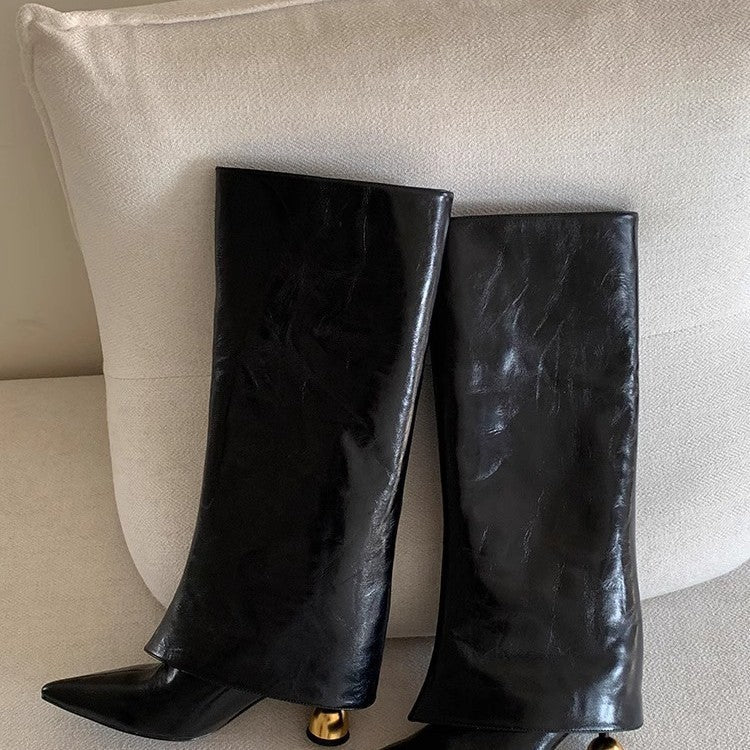 Chic Orthopedic Boots with Unique Design
