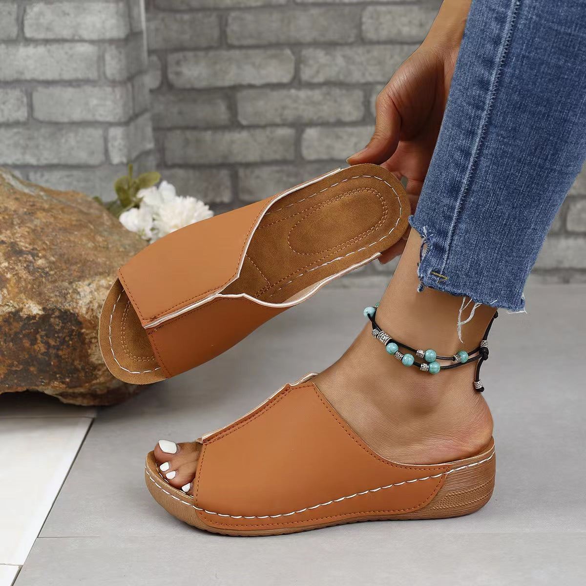 Classic Orthopedic Sandals with Timeless Style