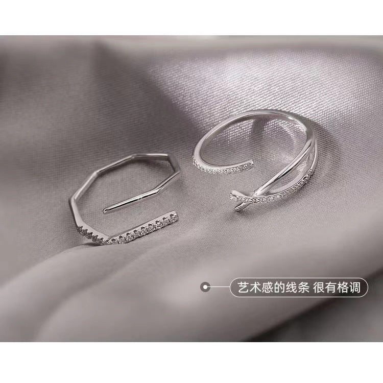 Beautiful Silver Ring with Unique Style
