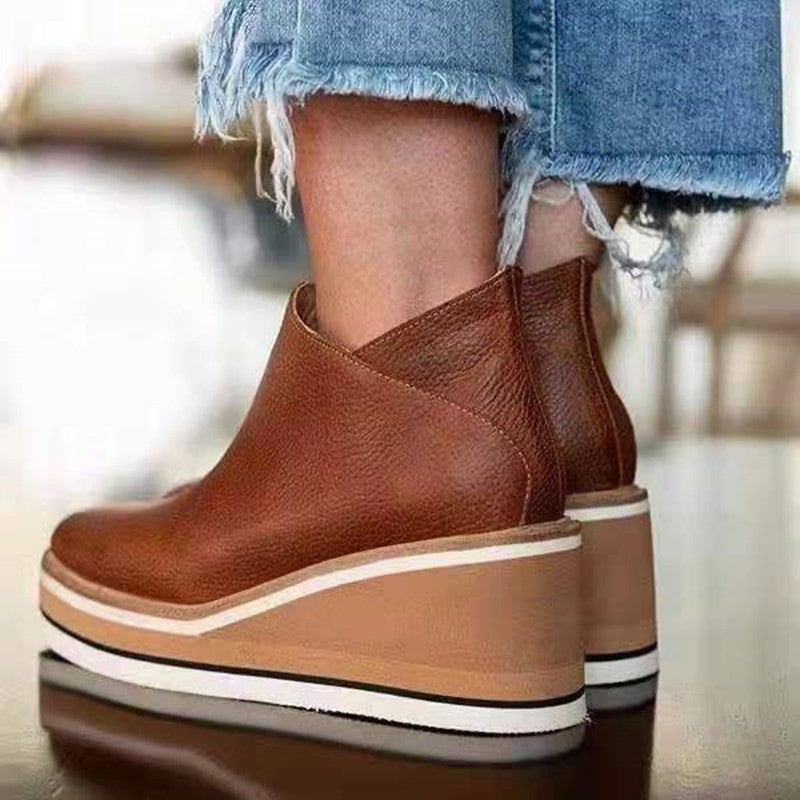 Classic Orthopedic Boots with Timeless Style