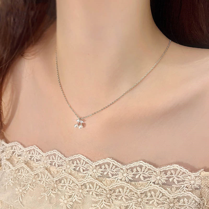 Delicate Artisan Pearl Necklace