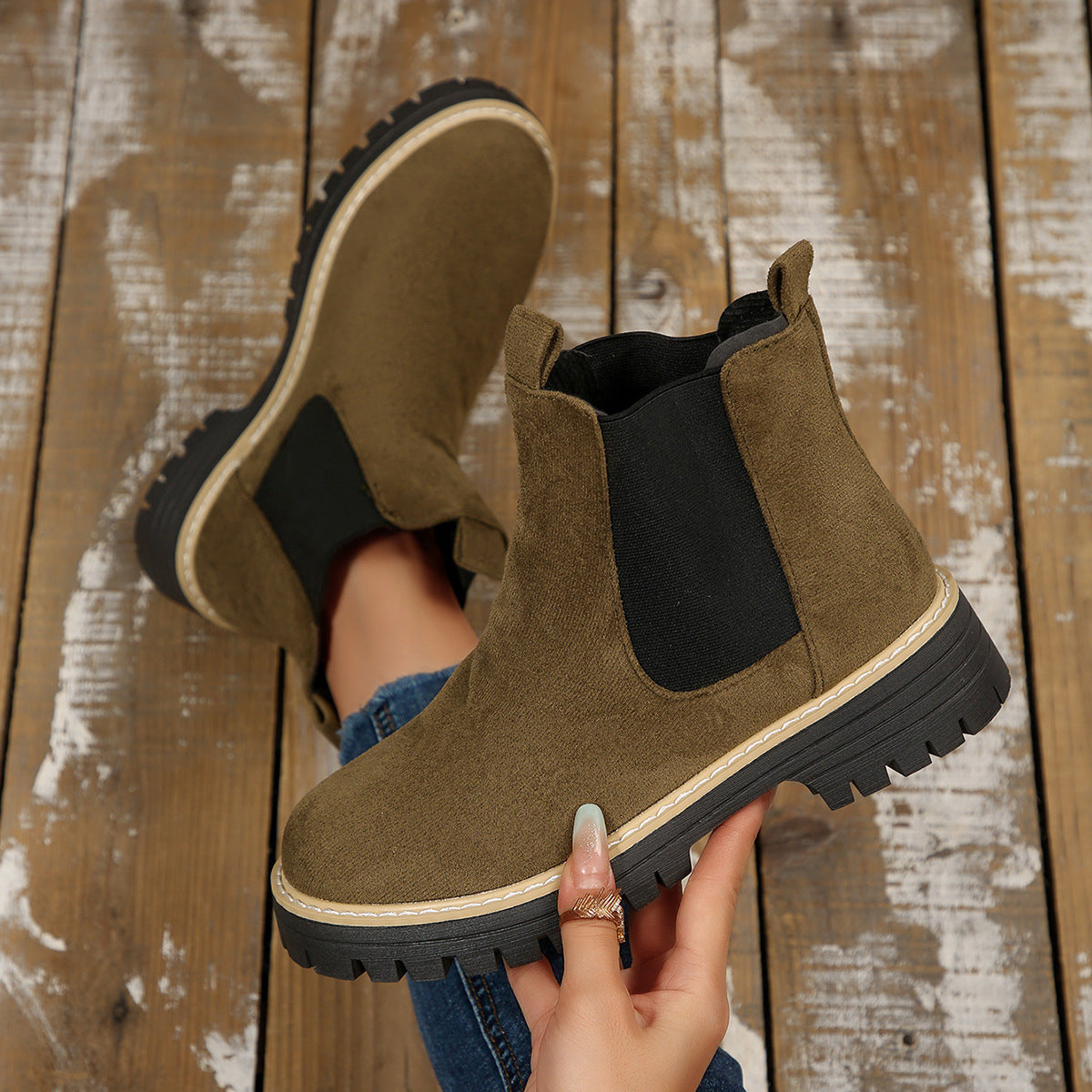 Vintage Inspired Orthopedic Boots