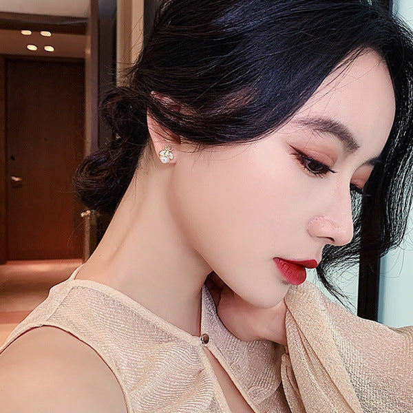 Delicate Artisan Pearl Earring