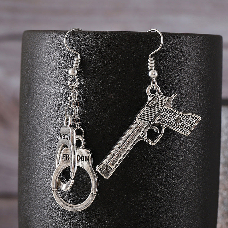Vintage Handmade Silver Earring