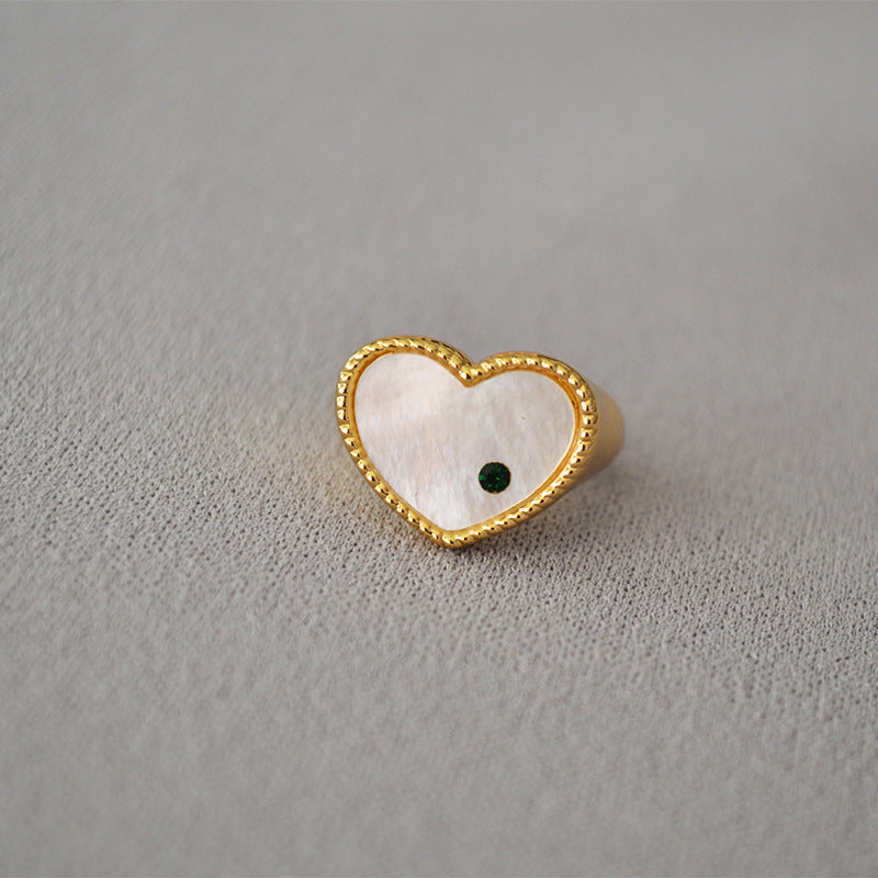 Delicate Artisan Gold Ring