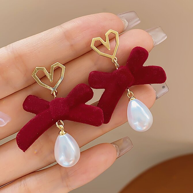 Vintage Handmade Pearl Earring