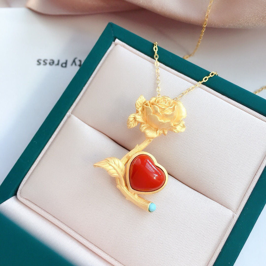 Delicate Artisan Silver Pendant