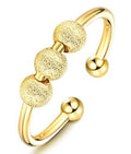 Delicate Artisan Gold Ring