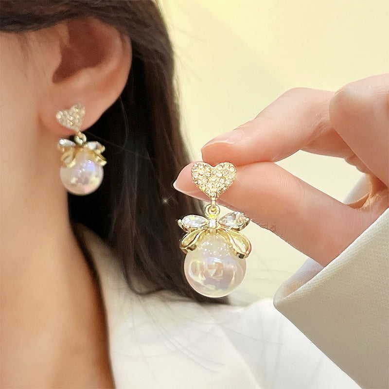Delicate Artisan Pearl Earring