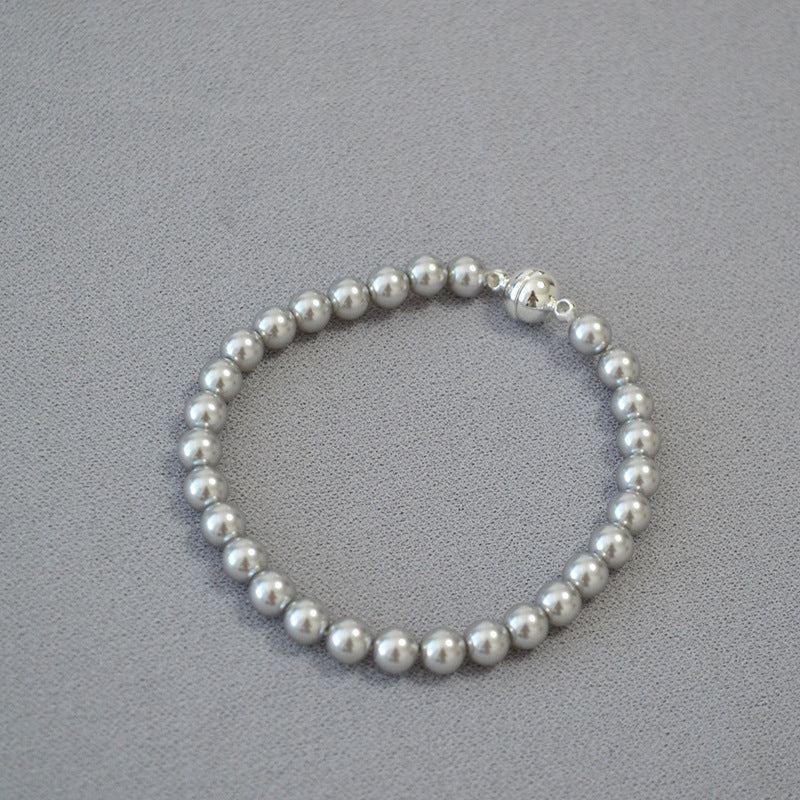 Delicate Artisan Pearl Necklace