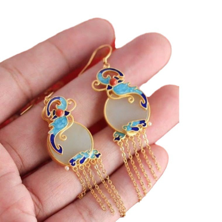 Beautiful Silver Earring with Unique Style