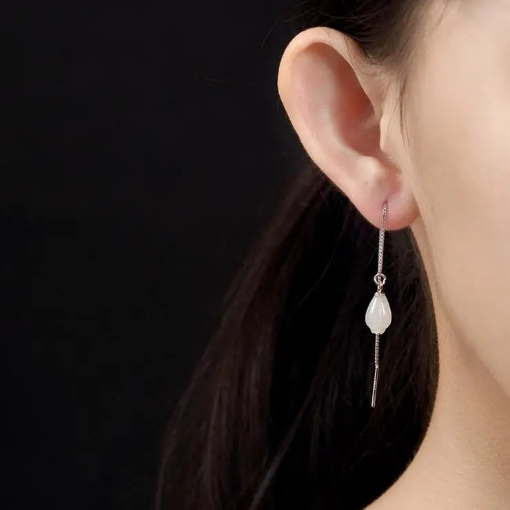 Classic Silver Earring with Timeless Appeal