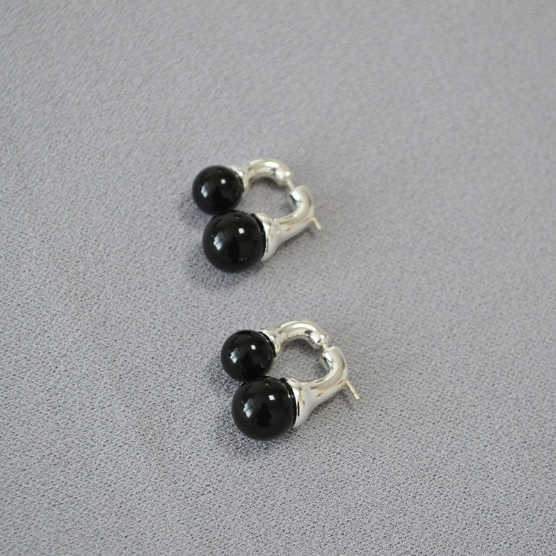Vintage Handmade Silver Earring