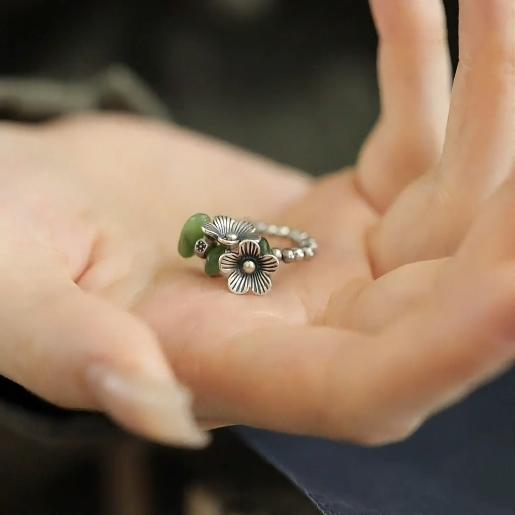 Beautiful Silver Ring with Unique Style