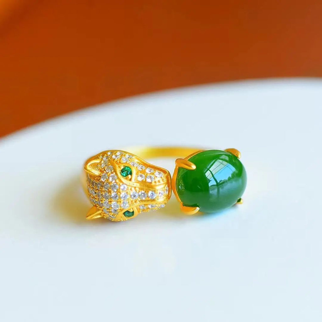 Delicate Artisan Gold Ring
