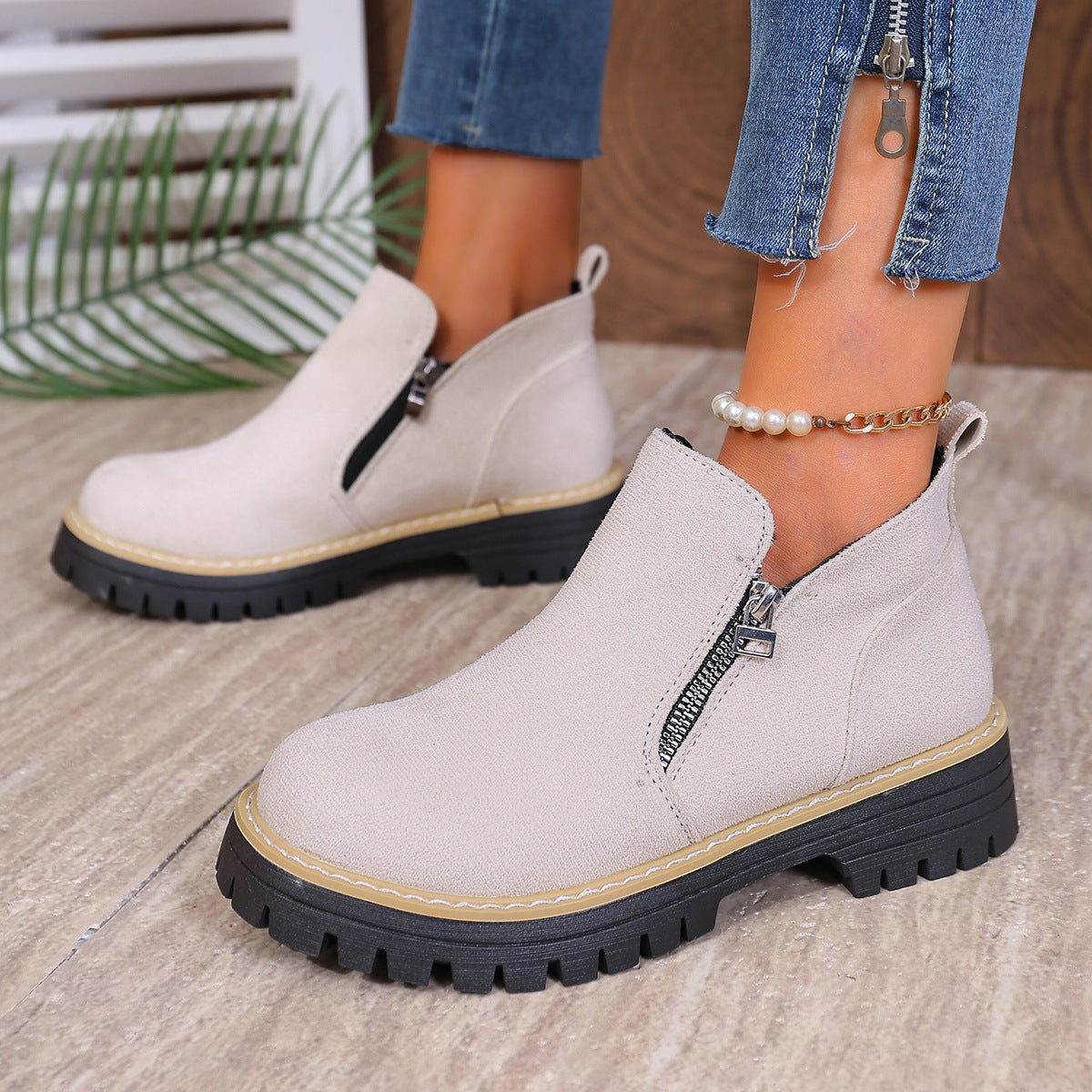Chic Orthopedic Boots with Unique Design