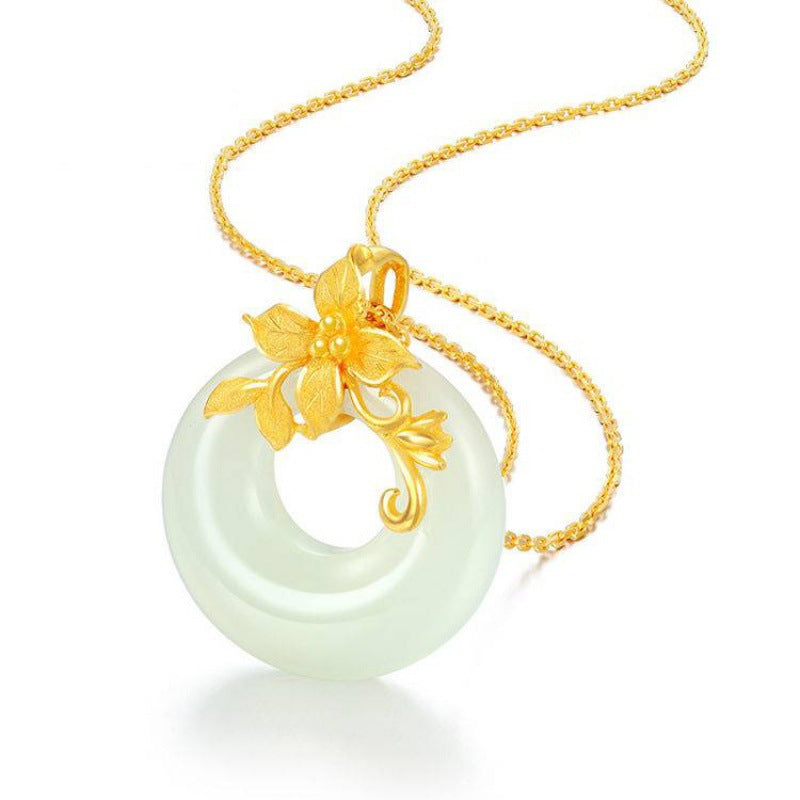 Romantic Gold Necklace for Special Moments