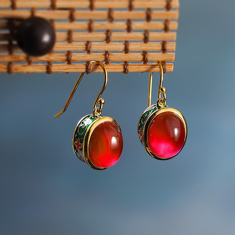 Vintage Handmade Silver Earring