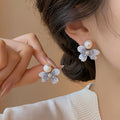 Delicate Artisan Pearl Earring