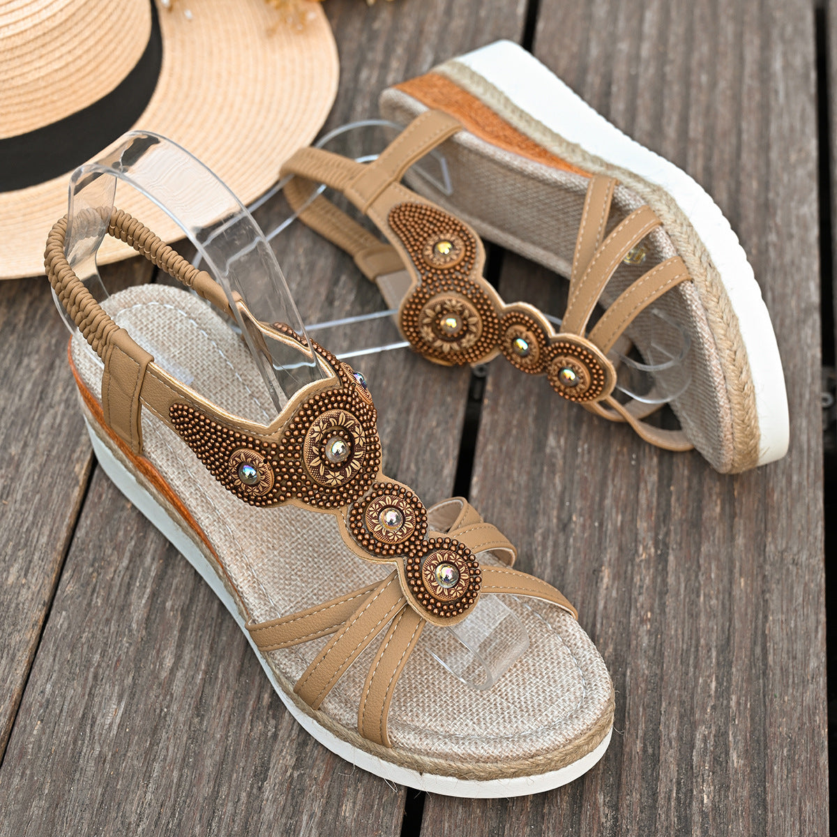 Vintage Inspired Orthopedic Sandals
