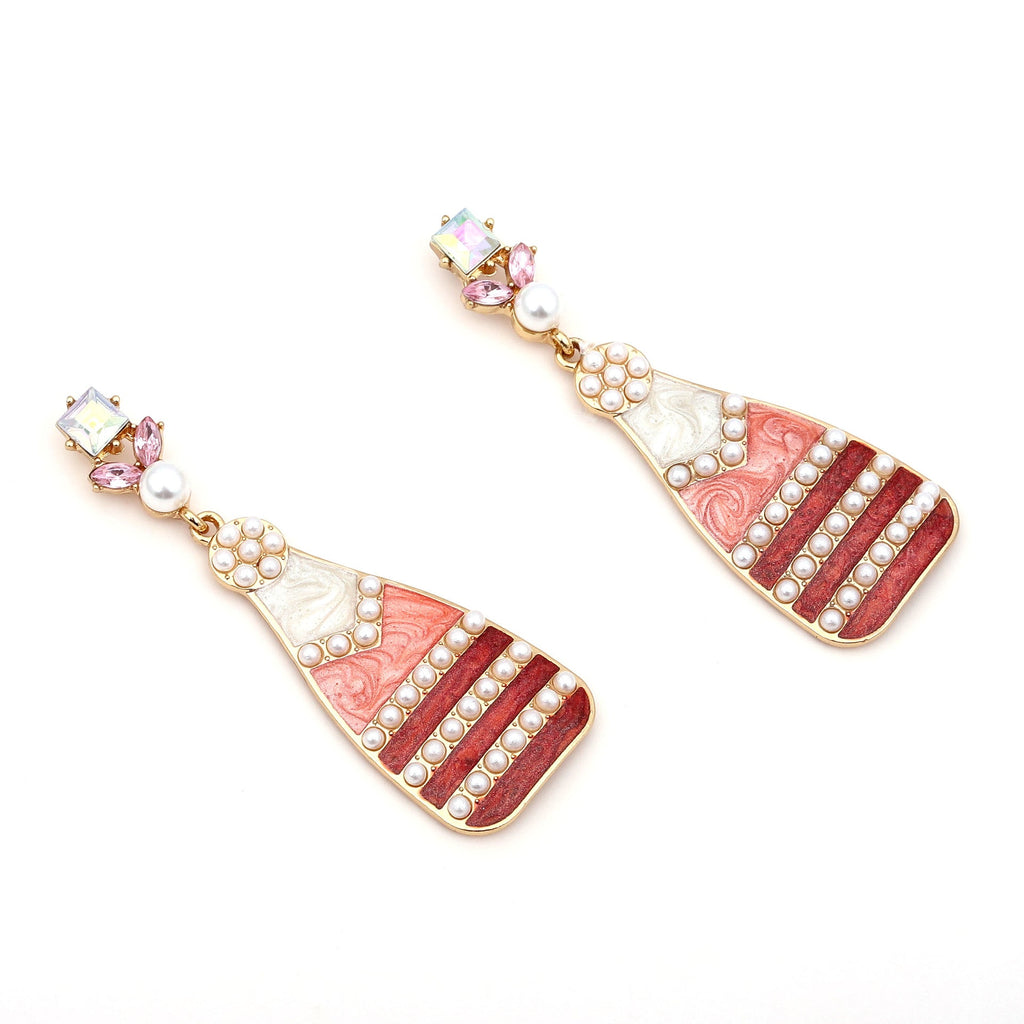 Delicate Artisan Pearl Earring