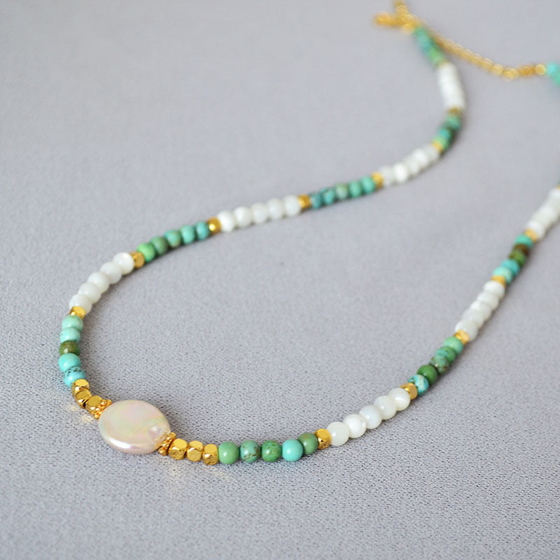Vintage Handmade Pearl Necklace