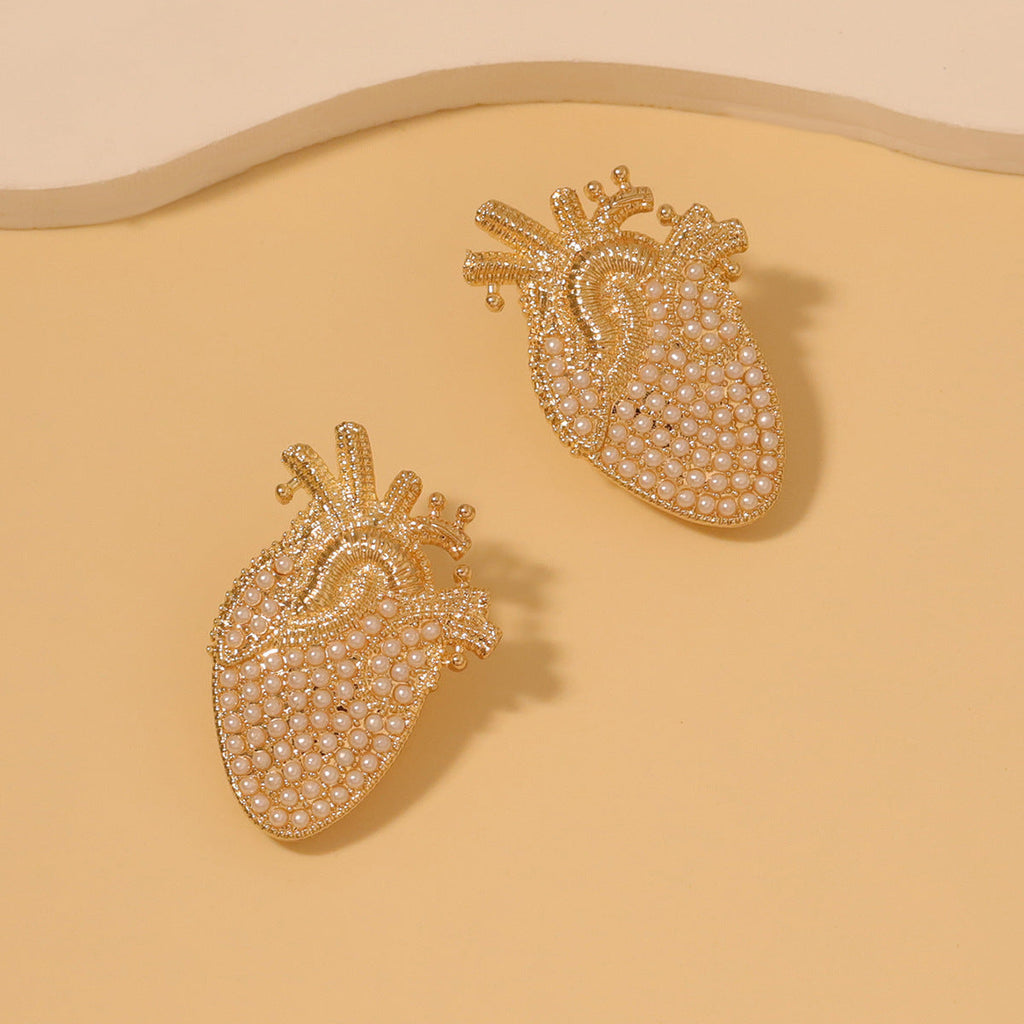 Delicate Artisan Pearl Earring