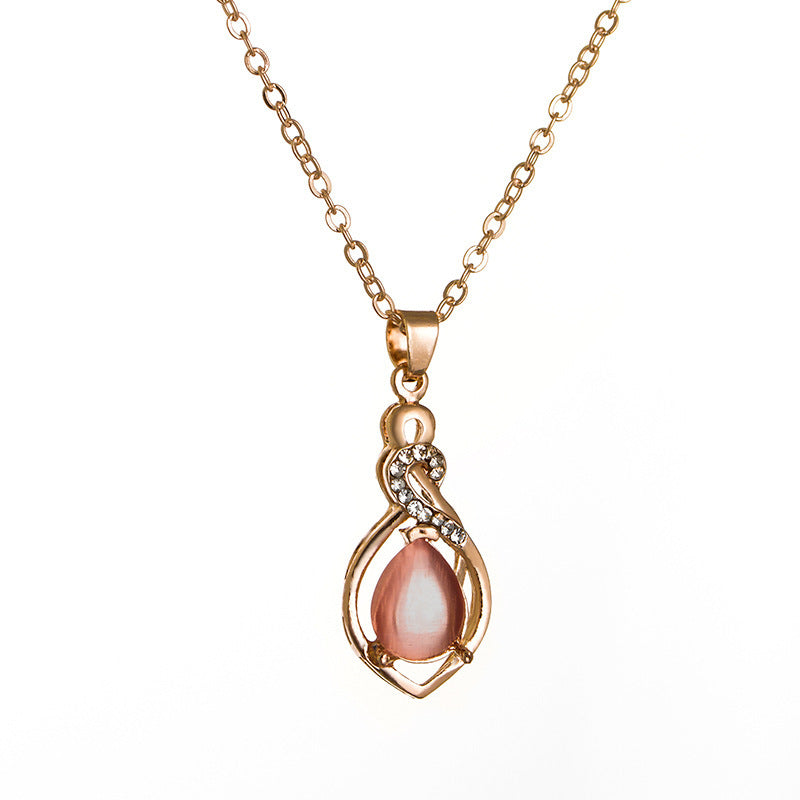 Vintage Handmade Gold Necklace