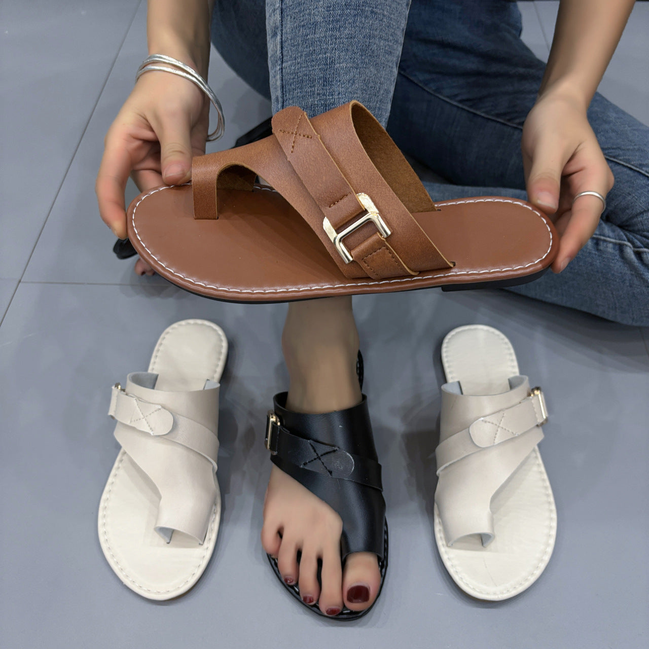 Chic Orthopedic Sandals with Unique Design