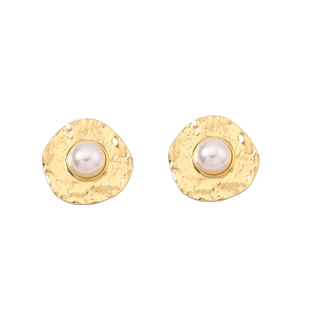 Delicate Artisan Pearl Earring