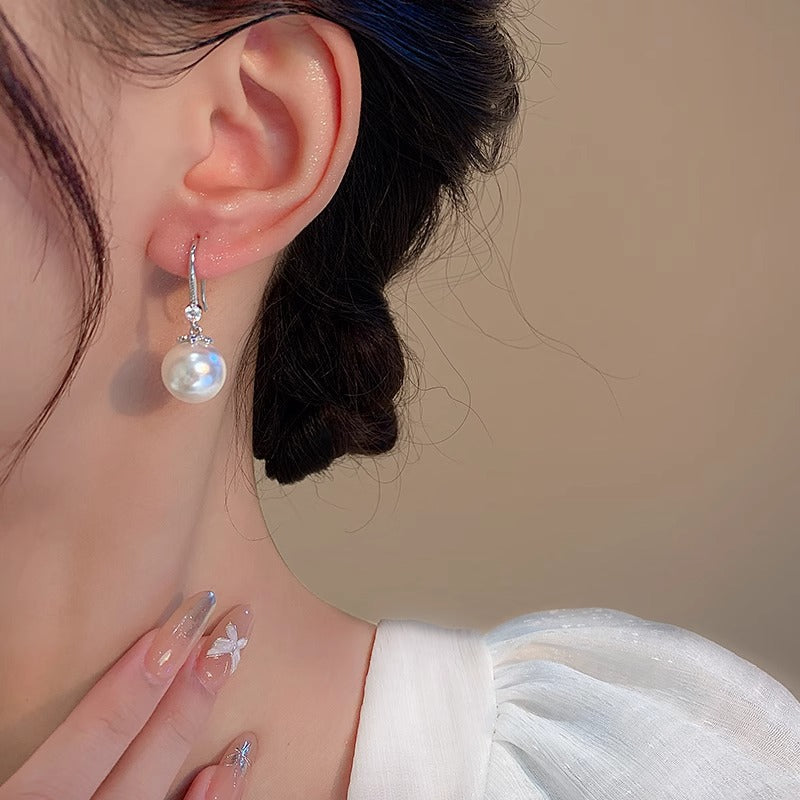 Delicate Artisan Pearl Earring