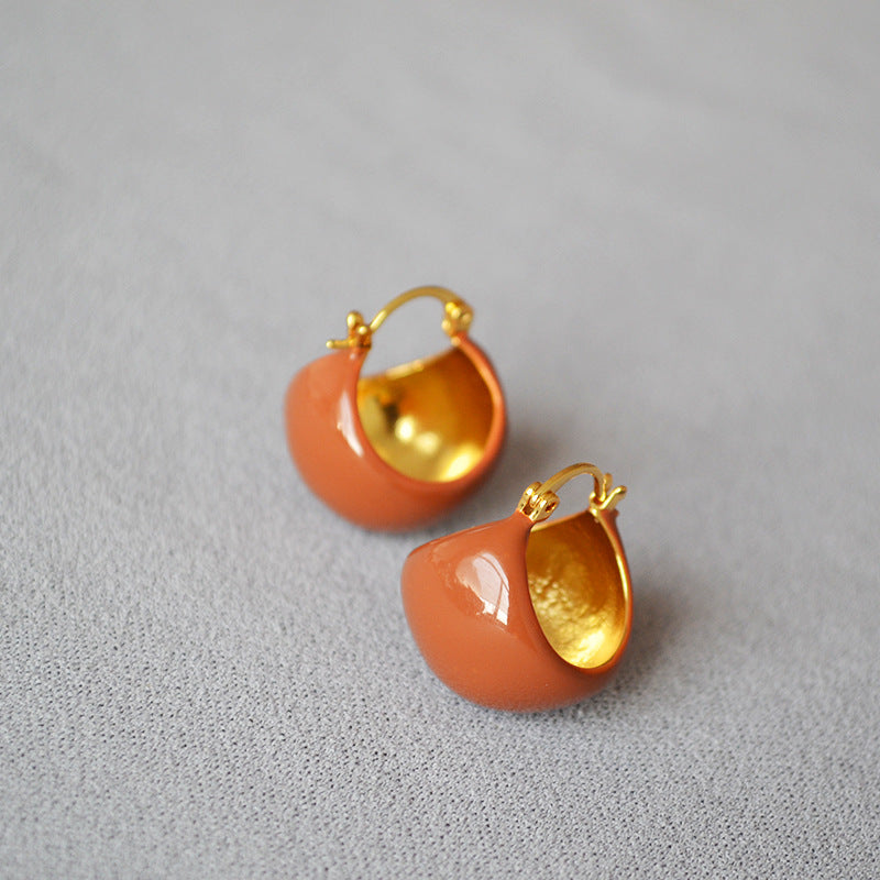Beautiful Gold Earring with Unique Style