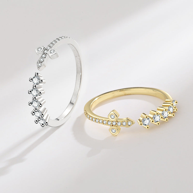 Delicate Artisan Gold Ring